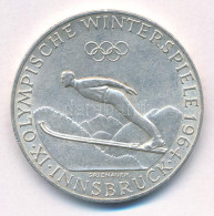 Ausztria 1964. 50Sch Ag "IX. Téli Olimpia Innsbruck" T:XF Durva Ph., Kis Patina Austria 1964. 50 Schilling Ag "9th Winte - Unclassified