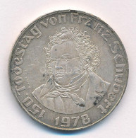 Ausztria 1978. 50Sch Ag "Franz Schubert" T:AU Patina Austria 1978. 50 Schilling Ag "Franz Schubert" C:AU Patina Krause K - Non Classés