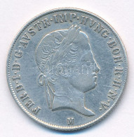 Osztrák Államok / Milánó 1843M 20kr Ag "V. Ferdinánd" (6,62g) T:XF Austrian States / Milan 1843M 20 Kreuzer Ag "Ferdinan - Ohne Zuordnung