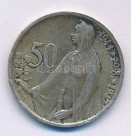 Csehszlovákia 1947. 50K Ag "Szlovák Felkelés" T:XF Patina Czechoslovakia 1947. 50 Korun Ag "Slovak Uprising" C:XF Patina - Zonder Classificatie