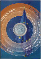 Hollandia 2004. 5E Ag "Beatrix" Karton Dísztokban, Tájékoztatóval T:PP Netherlands 2004. 5 Euro Ag "Beatrix" In Cardboar - Non Classificati