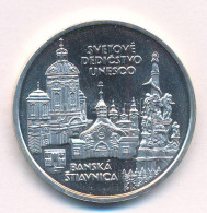 Szlovákia 1997. 200K Ag "UNESCO Világörökség - Selmecbánya" Kapszulában T:BU Slovakia 1997. 200K Ag "UNESCO Heritage - B - Unclassified