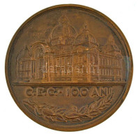 Románia 1964. "A Takarék- és Betétház Századik évfordulója - 1864-1964" Kétoldalas Bronz Emlékérem (60mm) T:XF Romania 1 - Non Classificati