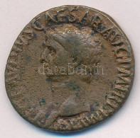 Római Birodalom / Róma / Claudius 41-50. As Bronz (11,37g) T:VF Roman Empire / Rome / Claudius 41-50. As Bronze "TI CLAV - Unclassified