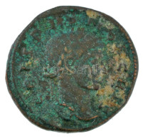 Római Birodalom / Aquileia / Crispus ~321. AE Follis Bronz (3,15g) T:XF,VF Erős Patina Roman Empire / Aquileia / Crispus - Unclassified