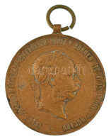 1873. "Hadiérem" Bronz Kitüntetés Mellszalag Nélkül T:XF,VF Hungary 1873. "War Medal" Bronze Decoration Without Ribbon C - Unclassified