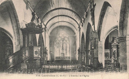 LANVOLLON - L'Intérieur De L'ÉGLISE - N°1536 Barat (marquée Ee ) - Lanvollon