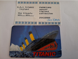 GREAT BRITAIN /20 UNITS / TITANIC/  SINKING AT DARK      /    PREPAID CARD / LIMITED EDITION/ MINT  **14481** - Collezioni