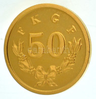 DN "FKGP 50" Aranyozott Fém Jelvény (19mm) T:UNC - Non Classés