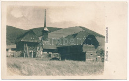 * T2/T3 Alsóvidra, Kisaranyos, Vidra, Vidra Din Sus; Görögkeleti Ortodox Fatemplom / Orthodox Wooden Church. Photo (EK) - Unclassified