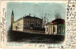 * T3 1901 Buziásfürdő, Baile Buzias; Nagy Szálloda. Herrling Károly Kiadása / Grand Hotel (Rb) - Sin Clasificación