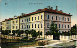 T2/T3 1914 Dés, Dej; M. Kir. Honvédlaktanya. Medgyesy és Társa Kiadása / K.u.K. Military Barracks (EK) - Non Classificati