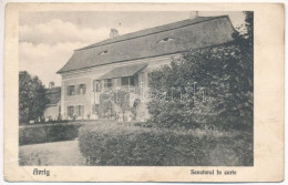 * T2/T3 1925 Felek, Freck, Avrig; Sanatorul In Curte / Szanatórium, Udvar. Kiadja Ioan Schitea / Sanatorium (EB) - Zonder Classificatie