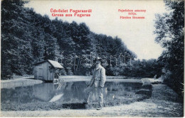 T2 1915 Fogaras, Fagaras; Fejedelem Asszony Kútja. Fleissig Jakab Kiadása / Fürsten Brunnen / Well - Zonder Classificatie