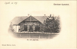 * T2 1906 Gyalu, Gilau; Református Paplak. Betegh Márton Kiadása / Calvinist Rectory - Unclassified