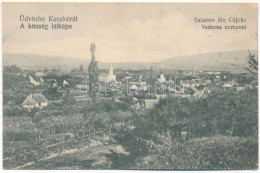 ** T2/T3 Kackó, Catcau; Látkép / Vederea Comunei / General View (EK) - Non Classés