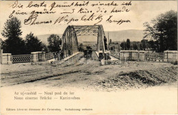 T2 1905 Karánsebes, Caransebes; új Vashíd / Noul Pod De Fer / New Bridge - Non Classés