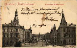 T2/T3 1898 (Vorläufer) Kolozsvár, Cluj; Wesselényi Miklós Utca / Street (EB) - Ohne Zuordnung