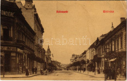 * T3 Kolozsvár, Cluj; Unió Utca, Fonciere Biztosító, Dukesz üzlete / Street View, Insurance Company, Shops (r) - Sin Clasificación