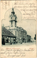 * T3 1901 Kolozsvár, Cluj; Megyeház, Jakner József Cipész üzlete / County Hall, Shop (Rb) - Sin Clasificación