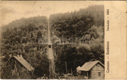 * T2/T3 1924 Kovászna, Covasna; Sikló, Iparvasút. Adler (Brasov) / Funicular, Industrial Railway (EK) - Non Classificati