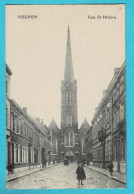 * Izegem - Iseghem (West Vlaanderen) * (Edit Strobbe - Hoornaert) Rue Saint Hilaire, église, Church, Kirche, Animée - Izegem