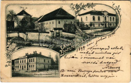 T2/T3 1899 (Vorläufer) Besztercebánya, Banská Bystrica; Evangélikus Templom, Gimnázium és Leány Iskola / Lutheran School - Sin Clasificación