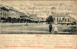 T2 1906 Eperjes, Presov; Fő Tér, Templom, Piac. Divald, Magyar Automatagyár- és Kölcsönző Részvénytársaság / Main Square - Sin Clasificación