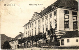 T2/T3 1925 Jolsva, Jelsava; Kniezacky Kastiel / Koburg Herceg Kastélya / Castle (EK) - Zonder Classificatie