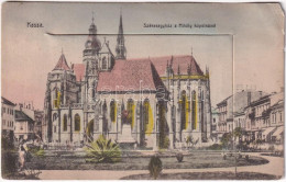 ** T4 Kassa, Kosice; Székesegyház A Mihály Kápolnával. Leporellólap 10 Képpel / Cathedral, Chapel. Leporellocard With 10 - Sin Clasificación