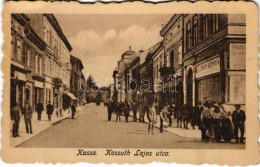 * T3 Kassa, Kosice; Kossuth Lajos Utca, Heilman Henrik üzlete / Street View, Shops (Rb) - Non Classés