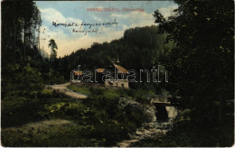 T2/T3 1913 Körmöcbánya, Kremnitz, Kremnica; Zólyomvölgy, Nyaraló. Holzmann Gyula Kiadása / Villa (EK) - Non Classés