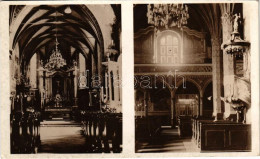 T2/T3 1939 Rozsnyó, Roznava; Római Katolikus Székesegyház, Szentély és Kórus, Belső / Cathedral, Interior (fl) - Ohne Zuordnung