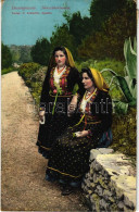 T2/T3 1910 Mali Losinj, Lussinpiccolo; Neresinerinnen / Horvát Népviselet / Croatian Folklore (EK) - Ohne Zuordnung