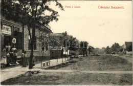 ** T1 Bocsár, Bocar; Utca, Porta J. üzlete. Frida és Társa Kiadása / Street, Shops - Ohne Zuordnung