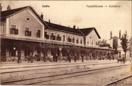 T2/T3 India, Indija; Vasútállomás. Vasúti Levelezőlapárusítás 531. / Railway Station (EK) - Sin Clasificación