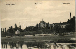 ** T2 Pancsova, Pancevo; Temes Részlet, Csónakázó. Horovitz Kiadása / Timis River, Boat - Non Classés
