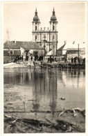 * T2 Zombor, Sombor; Bürger-kerti Nagy Híd Foktői Oldaláról, Amit Az árvíz Elsodort / Flood, Photo - Unclassified