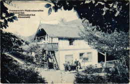 * T2/T3 Szárazvám, Müllendorf Bei Eisenstadt (Kismarton); Frommwald's Waldrestauration / Erdei Vendéglő, étterem / Fores - Ohne Zuordnung