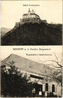 ** T2/T3 Újtelek, Neustift An Der Rosalia; Schloß Forchtenstein, Wegscheidler's Schloß-Gasthaus / Fraknó Vára, Wegscheid - Zonder Classificatie