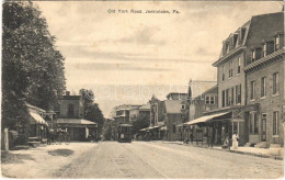 * T4 Jenkintown (Pennsylvania), Old York Road, Tram, Shops (cut) - Unclassified