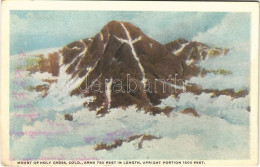 ** T3 Mount Of The Holy Cross (Colorado), Arms 750 Feet In Length, Upright Portion 1500 Feet (wet Damage) - Unclassified