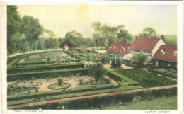 ** T2/T3 Mount Vernon (Virginia), Flower Garden (worn Edges) - Non Classés