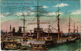 T3 1909 San Francisco (California), The Water Front, Ships, Richard Behrendt (EB) - Non Classés