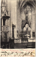 T2 1901 Heiligenkreuz Im Wienerwald, Hochaltar Und Kanzel (19. Jahrh.) / Church Interior - Sin Clasificación