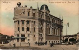 T2/T3 1912 Wien, Vienna, Bécs I. Urania, Eröffnet Am 6 Juni 1910. (EK) - Ohne Zuordnung