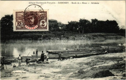 * T1 Athiémé, Athiénée; Bords Du 'Mono' / Pirogues, Native Canoes - Sin Clasificación