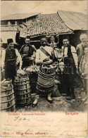 * T3 ~1903 Sarajevo, Türkischer Limonade Verkäufer / Turkish Lemonade Seller + "K.U.K. MILIT. POST ILIDZE" (Rb) - Sin Clasificación