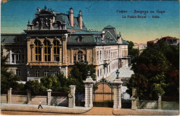 T2/T3 1914 Sofia, Sofiya; Le Palais Royal / Royal Palace. D. Bajdaroff (EK) - Non Classés