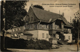 * T2/T3 Malá Morávka, Klein-Mohrau (Oesterr. Schlesien); Gasthof Erbgericht Gustav Drnetz / Hotel And Restaurant (Rb) - Zonder Classificatie